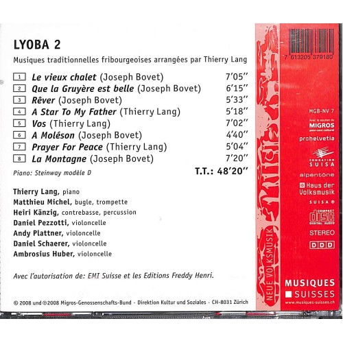 Occ. CD Thierry Lang - Lyoba 2