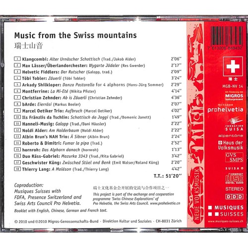 Occ. CD Musik aus den Schweizer Bergen - Music from the Swiss mountains