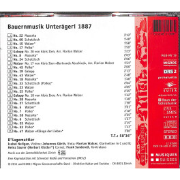 Occ. CD Bauernmusik Unterägeri 1887 - D'Sagemattler