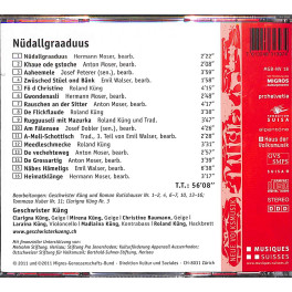 Occ. CD Geschwister Küng - Original Appenzeller Streichmusik - Nüdallgraaduus