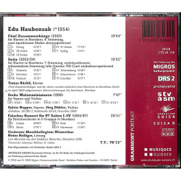 Occ. CD Edu Haubensak - Orchester Musikkollegium Winterthur
