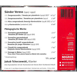 Occ. CD Sándor Veress - Klavierkonzerte