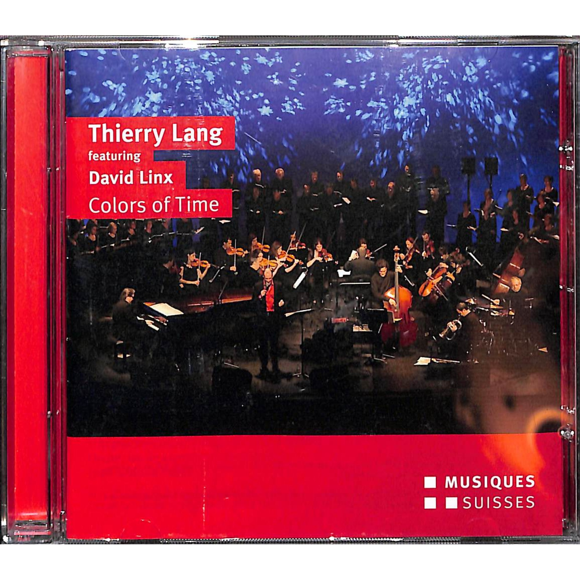 Occ. CD Thierry Lang - feat. David Linx - Colors of Time Occ. CD Thierry Lang - feat. David Linx - Colors of Time
