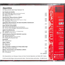 Occ. CD Alpentöne - Ein Querschnitt durch das Festival '15