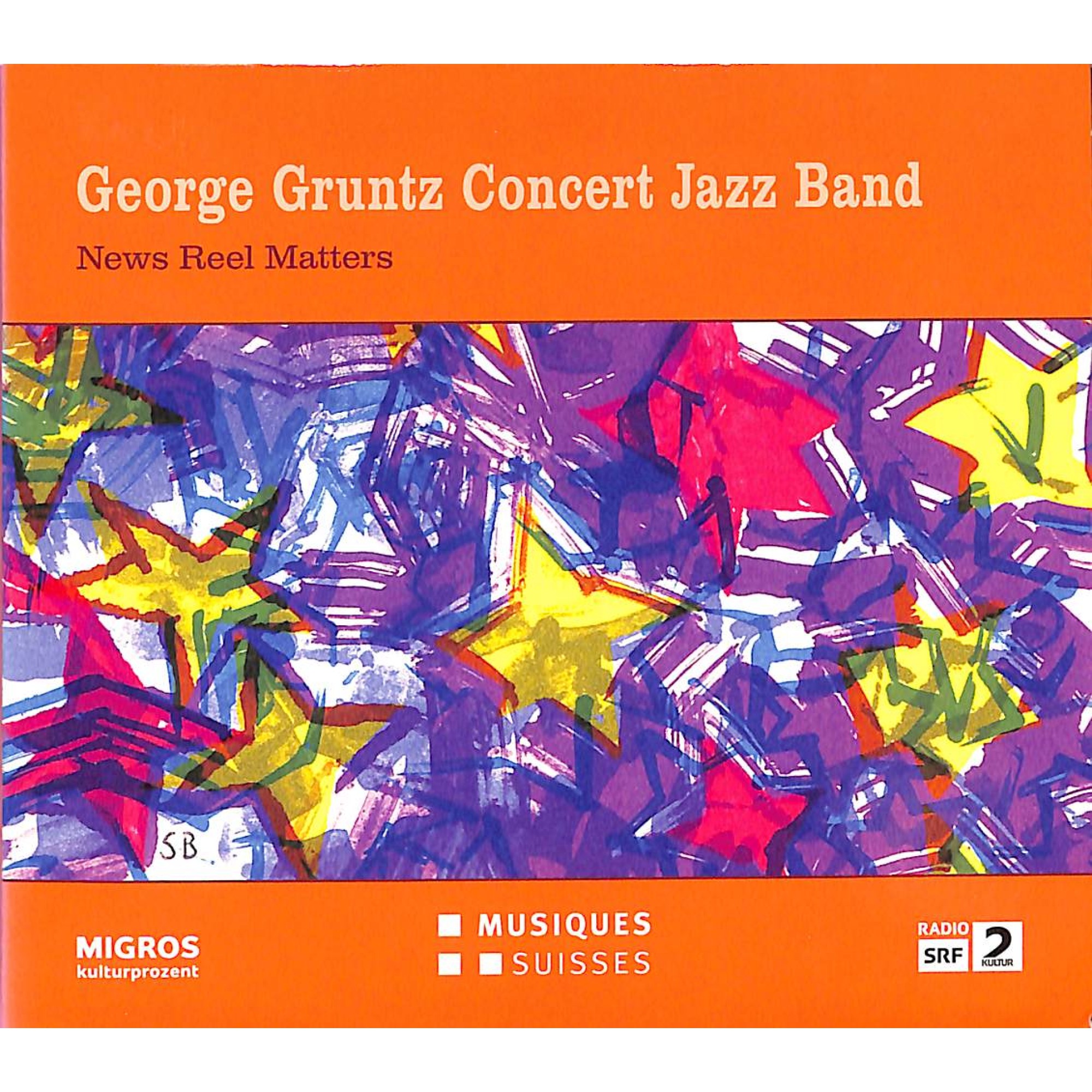 Occ. CD George Gruntz Concert Jazz Band - News Reel Matters Occ. CD George Gruntz Concert Jazz Band - News Reel Matters