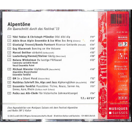 CD Alpentöne - Ein Querschnitt duch das Festival '13