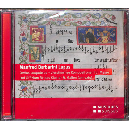 CD Manfred Barbarini Lupus für Messe und Offizium für das Kloster St. Gallen