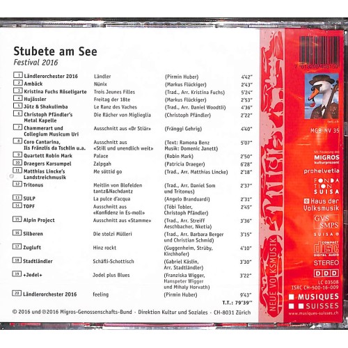 CD Stubete am See - Festival 2016