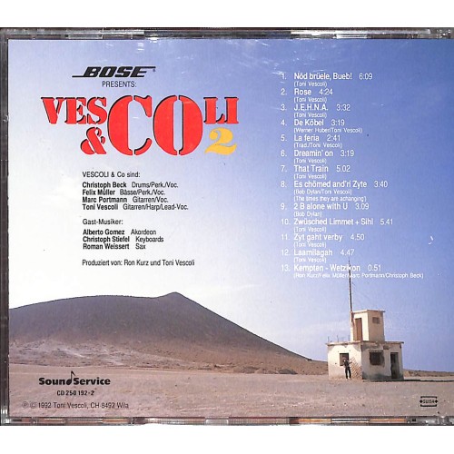 Occ. CD Ves&COli 2 - Ton Vescoli