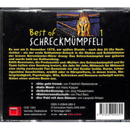 CD-Kopie: Best of Schreckmümpfeli 1 - DRS