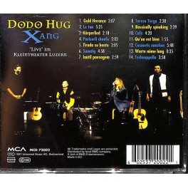 Occ. CD Dodo Hug - Xang - Live im Kleintheater Luzern