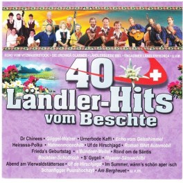 Occ. CD 40 Ländlerhits vom Beschte Vol. 1 - diverse Doppel-CD