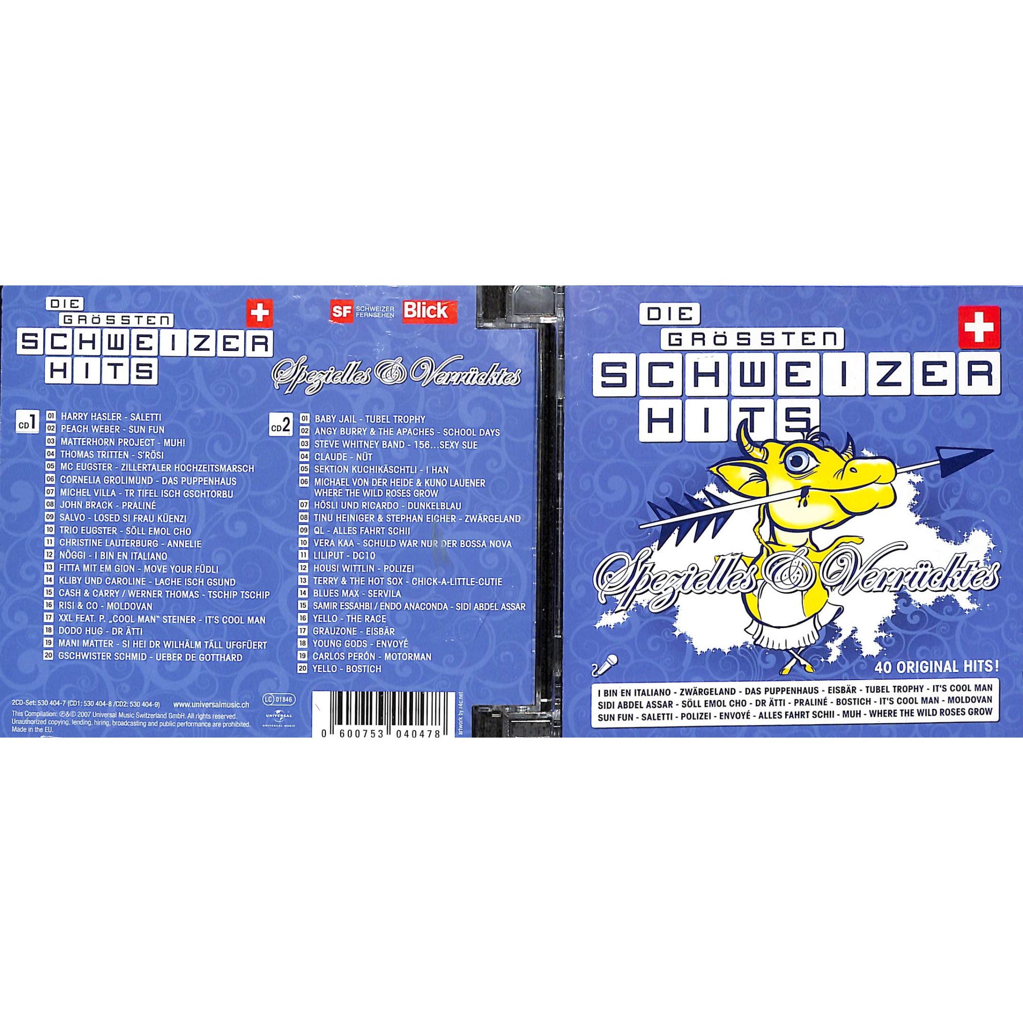Occ. Die grössten Schweizerhits - Spezielles & Verrücktes 2CD Occ. Die grössten Schweizerhits - Spezielles & Verrücktes 2CD