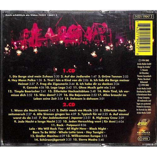 Occ. CD Rebellion in den Alpen - Schürzenjäger live Doppel-CD
