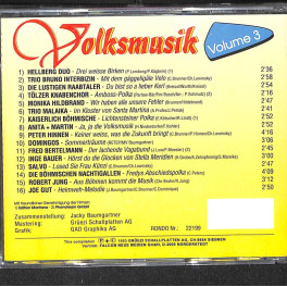 Occ. CD Volksmusik - Volume 3