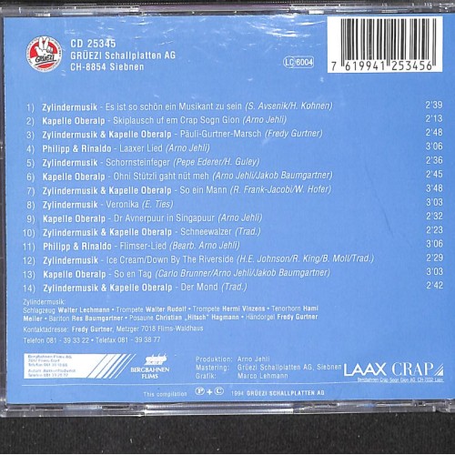 Occ. CD Zylindermusik - Grüsse aus der weissen Arena