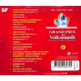 Occ. CD Grand Prix der Volksmusik - Schweizer Finale 2008
