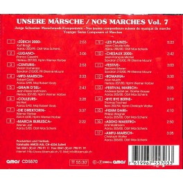 Occ. CD Unsere Märsche - Nos Marches - Vol. 7