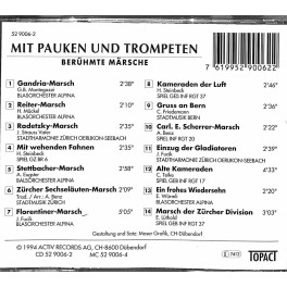 Occ. CD Mit Pauken und Trompeten - Berühmte Märsche