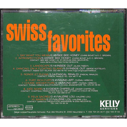 Occ. CD Swiss Favorites presented by Kelly-Services