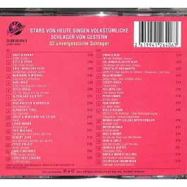 Occ. CD Stars von heute singen volkst. Schlager von gestern - 2CD Occ. CD Stars von heute singen volkst. Schlager von gestern - 2CD