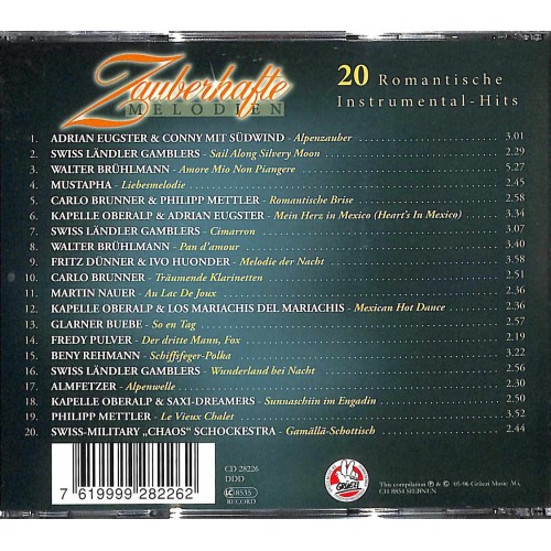 Occ. CD Zauberhafte-Melodien - 20 romantische Instrumental-Hits