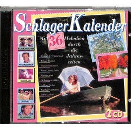Occ. CD Mit 36 Melodien durch die Jahreszeiten - Schlager Kalender 2CD