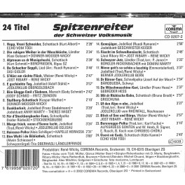 Occ. CD Spitzenreiter der Schweizer Volksmusik - 24 Titel Occ. CD Spitzenreiter der Schweizer Volksmusik - 24 Titel
