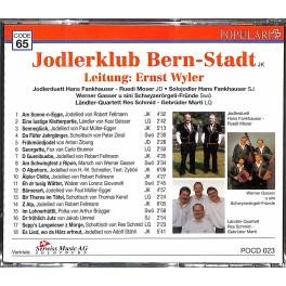 Occ. CD Jodlerklub Bern-Stadt - Bärnerart Occ. CD Jodlerklub Bern-Stadt - Bärnerart