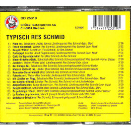 CD-Kopie: Typisch Res Schmid