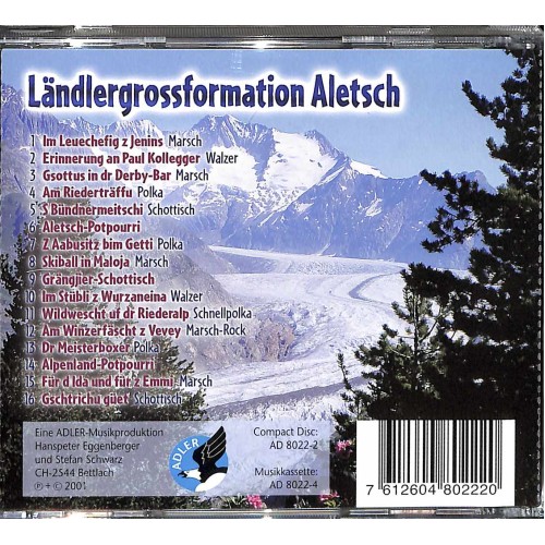 Occ. CD Ländlergrossformation Aletsch - Striichu und Triichu