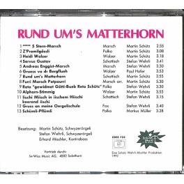 Occ. CD Martin Schütz, Stefan Wehrli, Erhard Mischler - Rund um's Matterhorn Occ. CD Martin Schütz, Stefan Wehrli, Erhard Mischler - Rund um's Matterhorn
