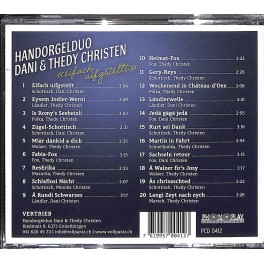 Occ. CD HD Dani & Thedy Christen - einfach ufgstellt