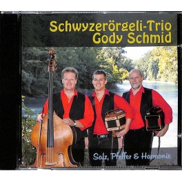 Occ. CD Schwyzerörgeli-Trio Gody Schmid - Salz, Pfeffer & Harmonie