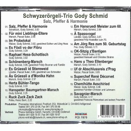 Occ. CD Schwyzerörgeli-Trio Gody Schmid - Salz, Pfeffer & Harmonie Occ. CD Schwyzerörgeli-Trio Gody Schmid - Salz, Pfeffer & Harmonie