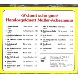 CD HD Müller-Achermann - S'chunt scho guet CD HD Müller-Achermann - S'chunt scho guet