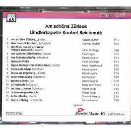 CD-Kopie: LK Knobel-Reichmuth - Am schöne Zürisee CD-Kopie: LK Knobel-Reichmuth - Am schöne Zürisee