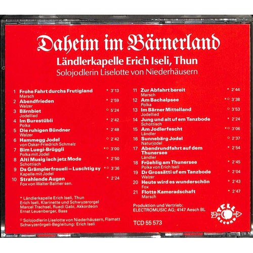 Occ. CD LK Erich Iseli, Thun - Daheim im Bärnerland