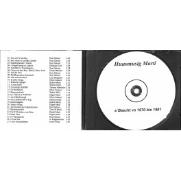 CD-Kopie: Huusmusig Marti - s'Bescht vo 1970 bis 1981
