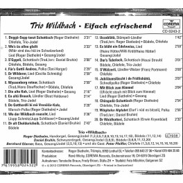 Occ. CD Trio Wildbach - Eifach erfrischend