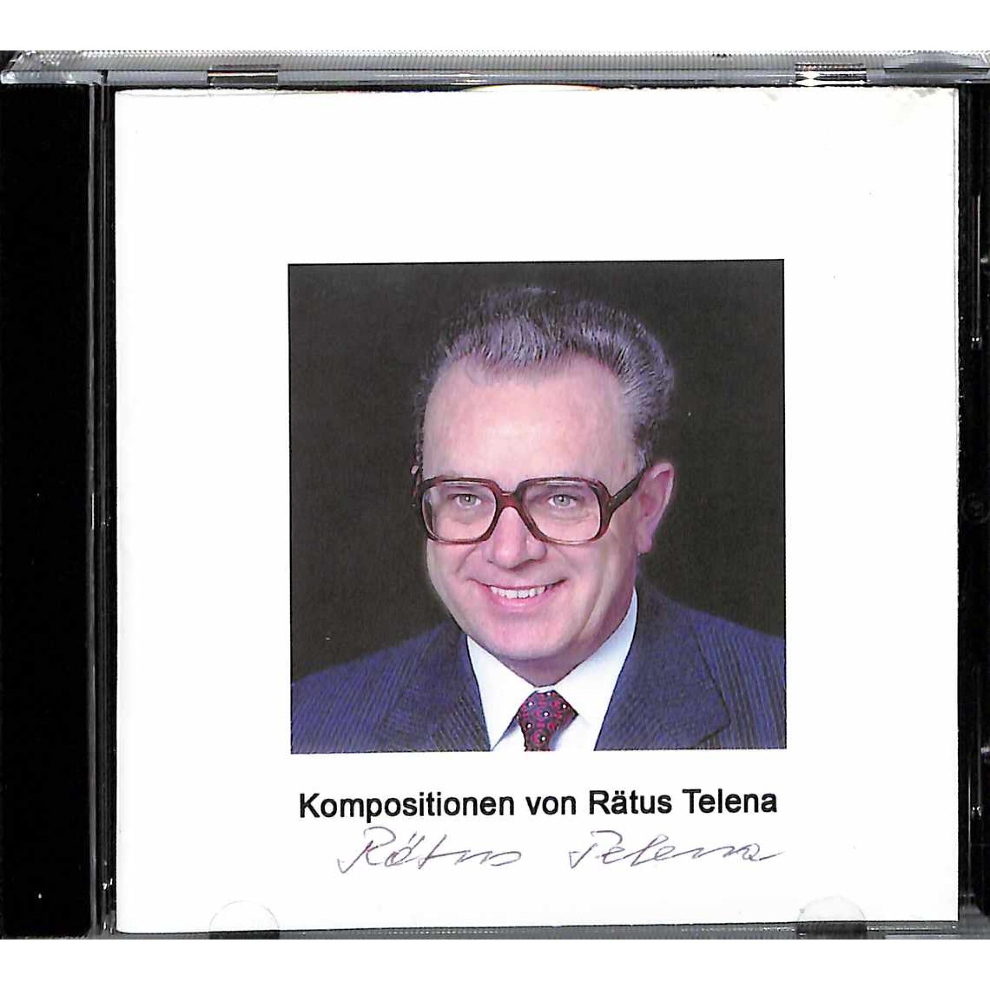 Occ. CD Kompositionen von Rätus Telena (Bundesrat Leon Schlumpf) - Kapelle bernina, Peter Zinsli Occ. CD Kompositionen von Rätus Telena (Bundesrat Leon Schlumpf) - Kapelle bernina, Peter Zinsli