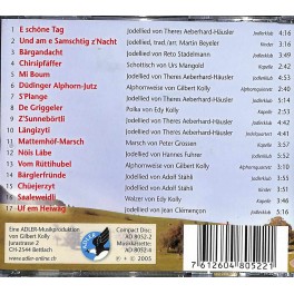 Occ. CD Jodelklub Echo vom Rüttihubel - A schöna Tag uf em Rüttihubu