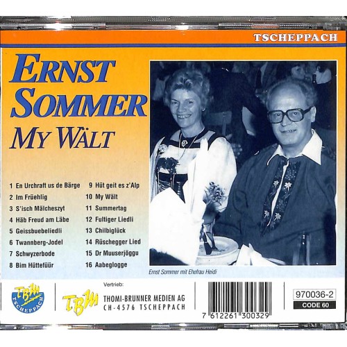 CD Ernst Sommer - My Wält