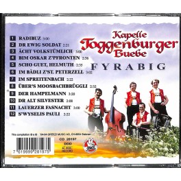 Occ. CD Kapelle Toggenburger Buebe - Fyrabig Occ. CD Kapelle Toggenburger Buebe - Fyrabig