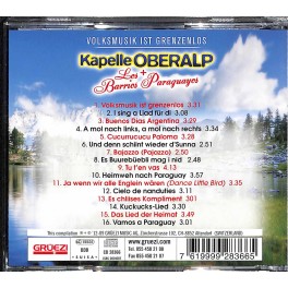 Occ. CD Kapelle Oberalp + Los Barrios Paraguayos - Volksmusik ist grenzenlos