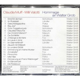 Claudia Muff, Willi Valotti - Hommage an Walter Grob
