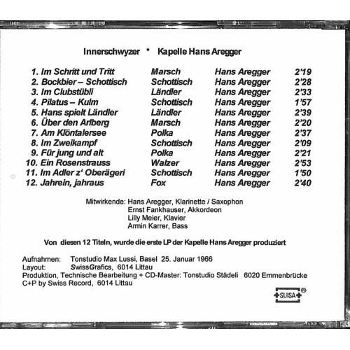 Occ. CD Kapelle Hans Aregger - Innerschwyzer