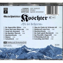 CD Geschwister Koschter - Bi ös deheem CD Geschwister Koschter - Bi ös deheem