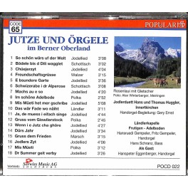 Occ. CD Jutze und örgele im Berner Oberland Occ. CD Jutze und örgele im Berner Oberland