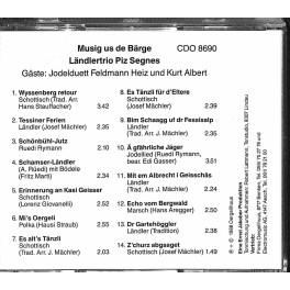 CD-Kopie: Ländlertrio Piz Segnes - Musig us de Bärge CD-Kopie: Ländlertrio Piz Segnes - Musig us de Bärge